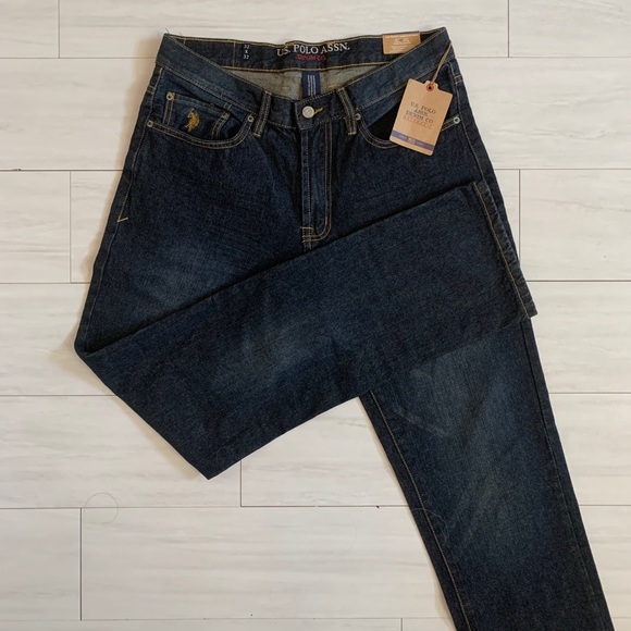 uspa POLO dark wash denim - Picture 3 of 5